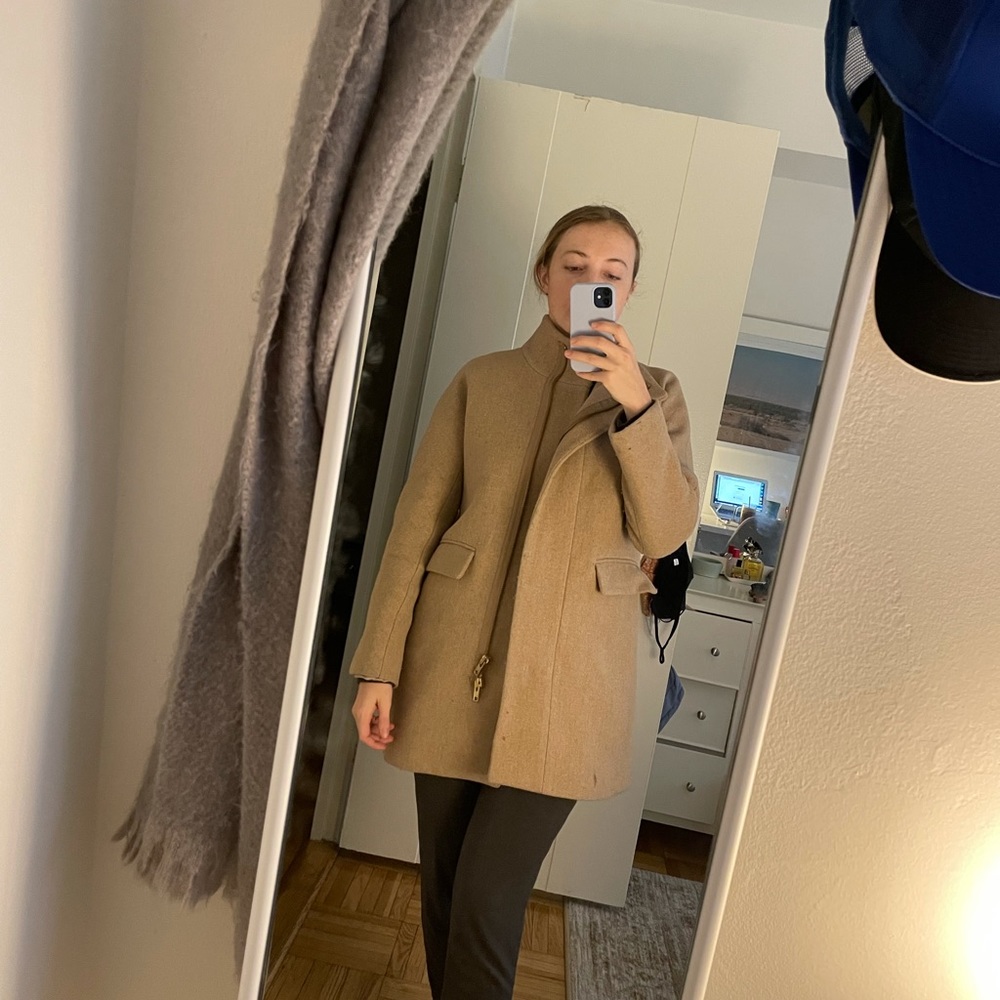 JCrew Stadium Wool Coat